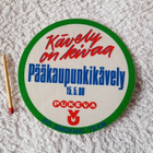 PÄÄKAUPUNKIKÄVELY 1988 VANHA TARRA - pikkukuva 1