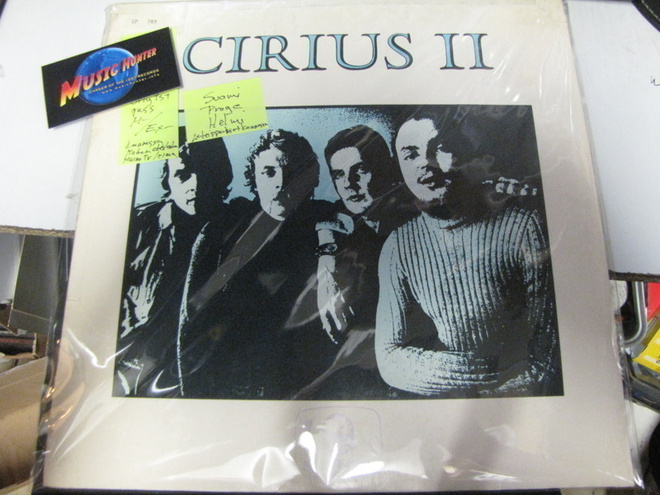 CIRIUS II - S / T LP 1.PAINOS M-/EX-