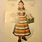 VANHA Postikortti Pääsiäiskortti Jenny Nyström 1900-l - pikkukuva 1