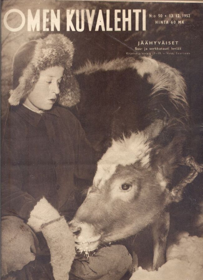 ååleh. SUOMEN KUVALEHTI . 13/12.1952 . N;o 50 .