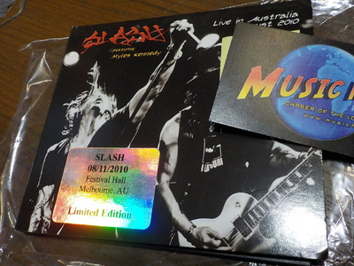 SLASH - LIVE IN AUSTRALIA / AUGUST 2010 RARE 2CD-R