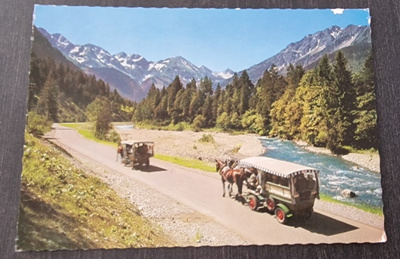 Stellwagen im Birgsautal, postikortti