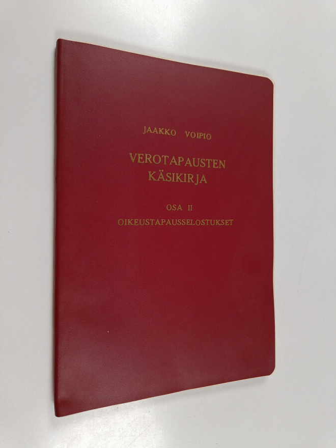 Jaakko Voipio : Verotapausten käsikirja  2