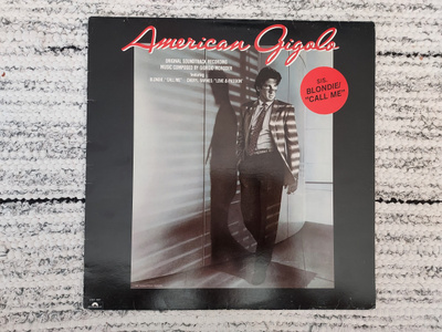 American gigolo - soundtrack LP 1980
