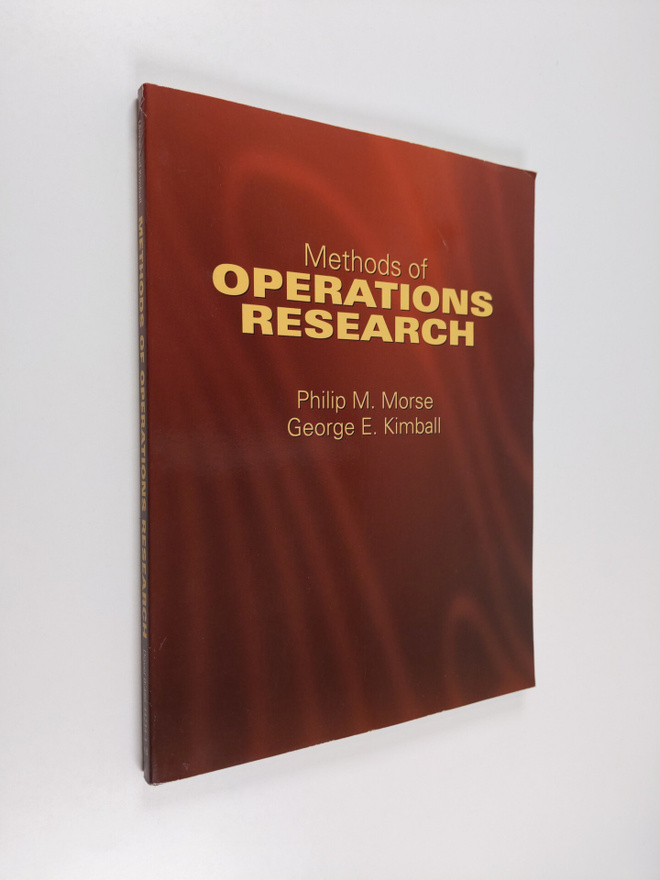 Philip McCord Morse ym. : Methods of Operations Research