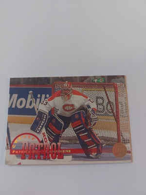 1994-95 Leaf Crease Patrol #1 Patrick Roy