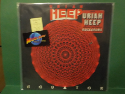 URIAH HEEP - EQUATOR M-/EX+ HOLANTI 1985 LP