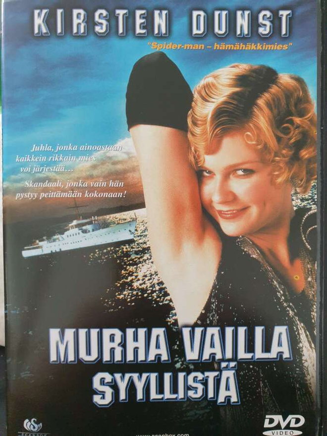 MURHA VAILLA SYYLLISTÄ DVD Kirsten Dunst