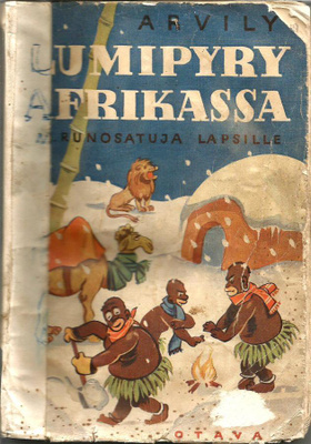 LUMIPYRY AFRIKASSA <> A. Lydecken painos 1939
