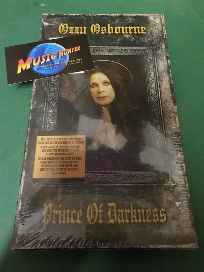 OZZY OSBOURNE - PRINCE OF DARKNESS 4CD LONG BOX +