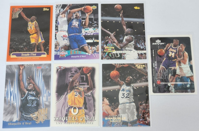 SHAQUILLE O´NEAL Keräilykortit 7in1