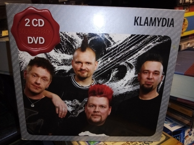 2CD + DVD :  Klamydia SOUND PACK 16 ( SIS POSTIKULU)