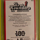 Jeremy Roenick 2025-26 First Rounders Auto - pikkukuva 2