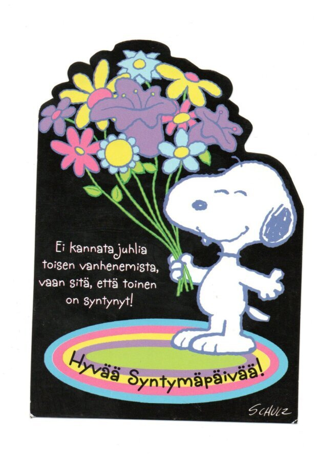 "°HYVÄÄ SYNTYMÄPÄIVÄÄ!...°" -KORTTI /Tenavat..RESSU