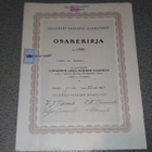 Kausala Taimisto 1000mk 1927 Osakekirja 26/2 - pikkukuva 1