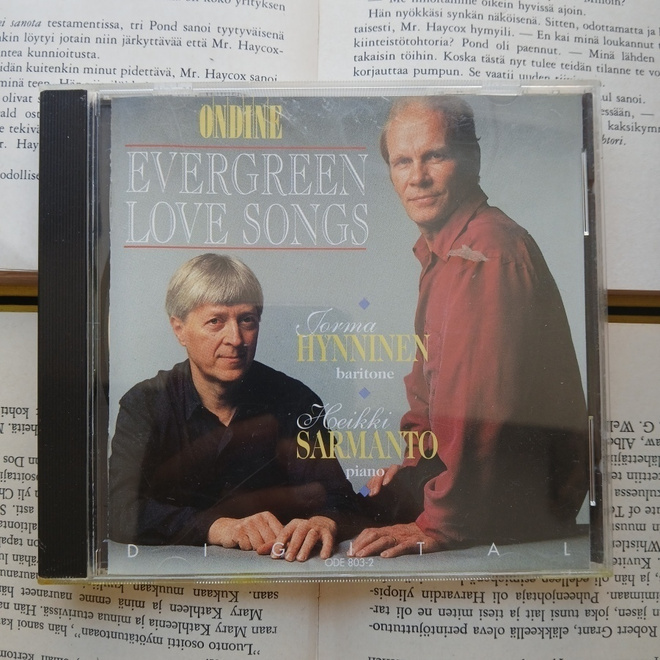 Jorma Hynninen; Heikki Sarmanto - Evergreen Love Songs (CD)