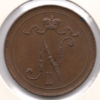 10 PENNIÄ 1915 /#c (leimakiiltoa, terävä lyönti!) - pikkukuva 2