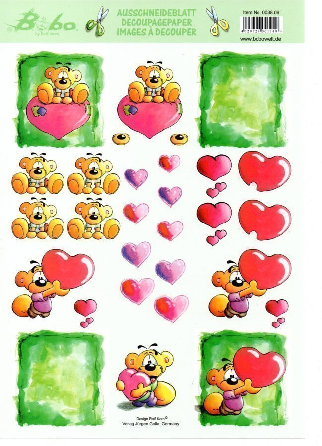 3D °°NALLE...YSTÄVÄLLE°° /BoBo