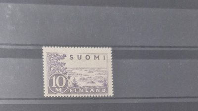 1930 YLEISMERKKI 10MK VAALEANVIOLETTI **, LAPE 158 I
