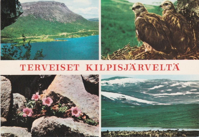 Postikortti, KILPISJÄRVI, erikoisleima