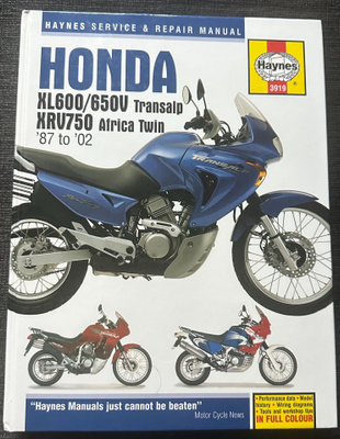 Haynes 3919 Honda XL600/650V XRV750 1987 -2002 korjausopas