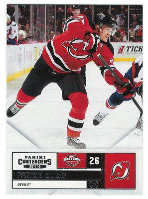 11-12 Panini Playoff Contenders #62 Patrik Elias