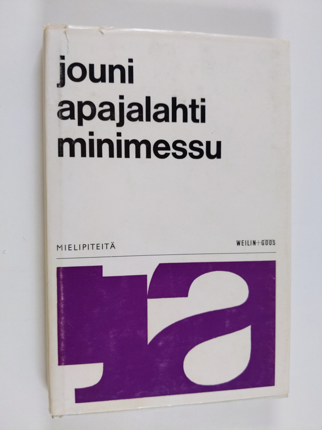 Jouni Apajalahti : Minimessu