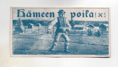 Tupakkaetiketti: Hämeen Poika