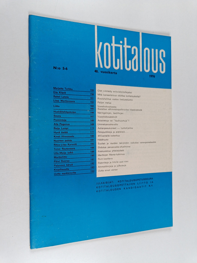 Kotitalous 5-6/1976