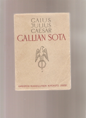 Caesar, Gaius Julius: Gallian sota, Karisto 1927, nid., K3