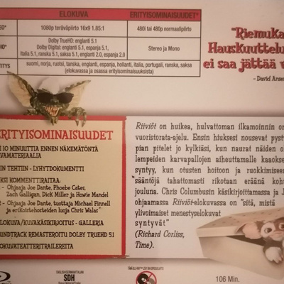 riiviöt blu-ray suomi kannet
