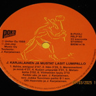 *LP* J.KARJALAINEN JA MUSTAT LASIT Lumipallo - pikkukuva 5
