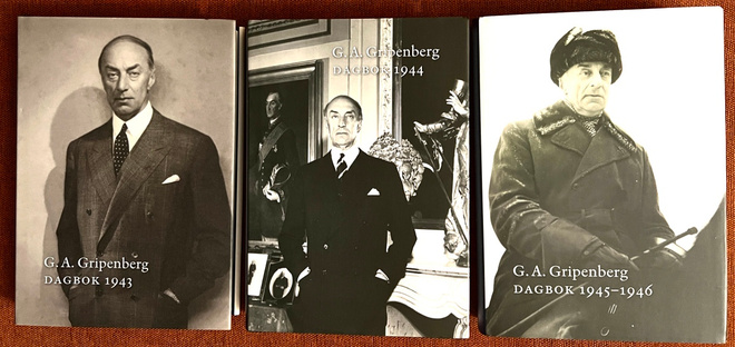 G.A. Gripenberg : Dagbok (3x)