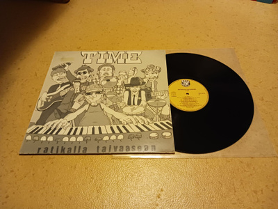 Time – Ratikalla Taivaaseen lp orig 1980 Ska, Pop Rock upea