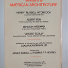 Henry-Russell Hitchcock : The rise of an American archite... - pikkukuva 2