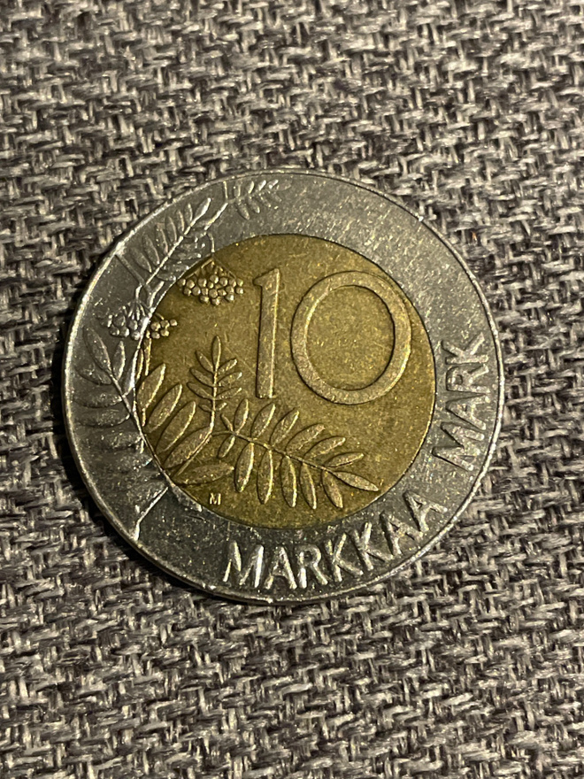Suomi 10 Markkaa 1996