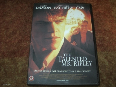 LAHJAKAS HERRA RIPLEY - DVD - Matt Damon