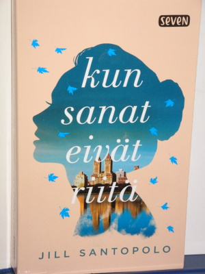 Jill Santopolo : kun sanat eivät riitä