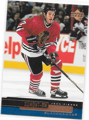1999-00 Upper Deck #35 J-P. Dumont Chicago Blackhawks