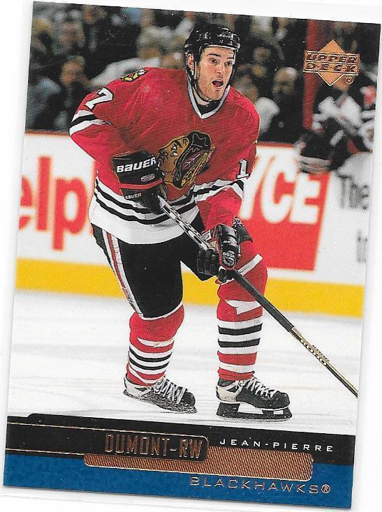 1999-00 Upper Deck #35 J-P. Dumont Chicago Blackhawks