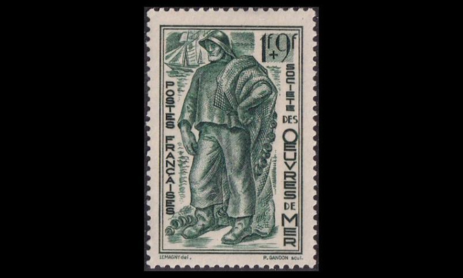 Ranska 537 ** Merimiesten hyväksi (1941)