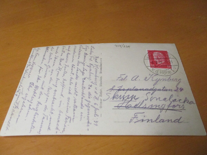 1920 Saksa kortti Skuruun