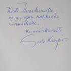 Sulo Karpio : Kalle Koljosen vallankumous (signeerattu, t... - pikkukuva 3