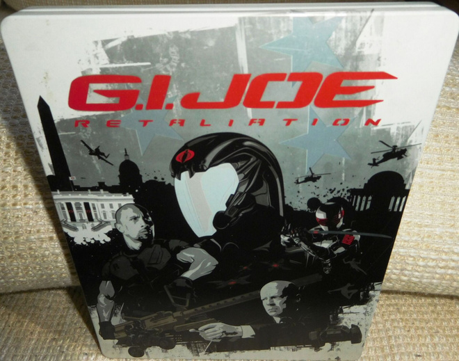 G.I.Joe Retaliation 3D * STEELBOOK * [3D Blu-ray + BD + DVD]