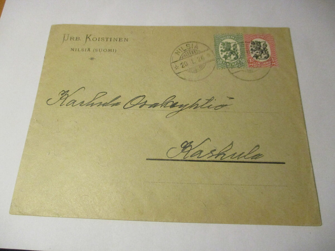 1926 Nilsiä liikekuori
