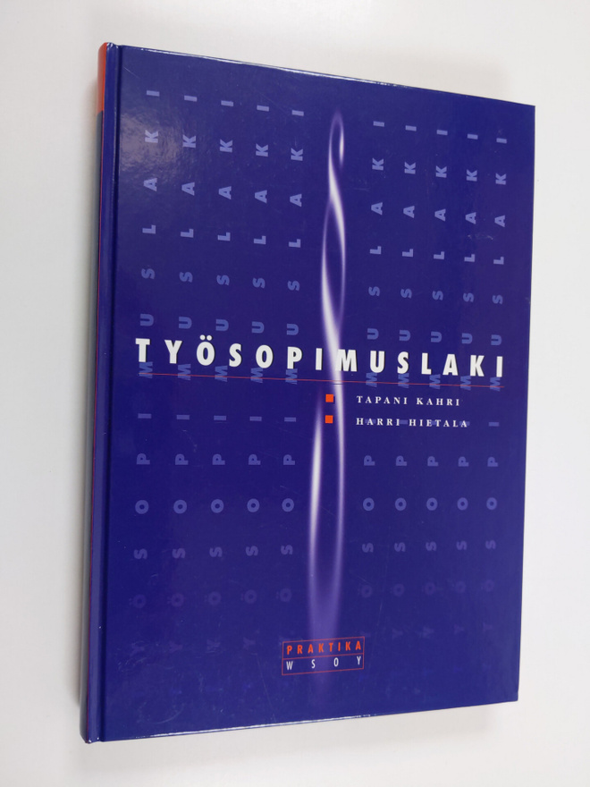 Tapani Kahri ym. : Työsopimuslaki