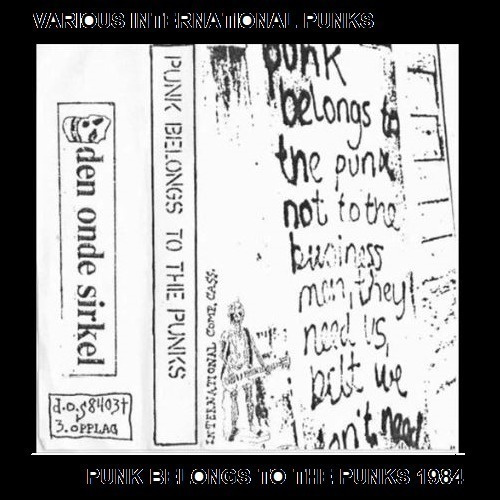 Various - Punk Belongs To The Punks 1984 international punks