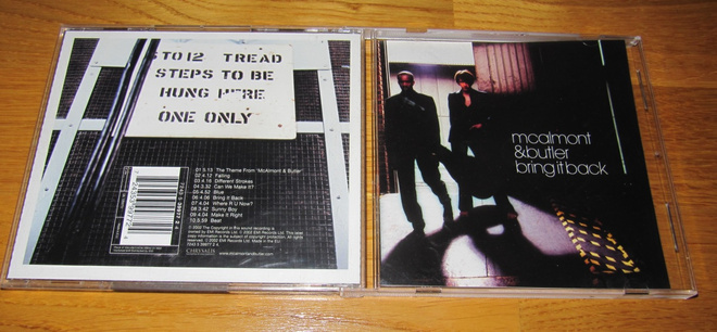 McAlmont & Butler: Bring It Back CD