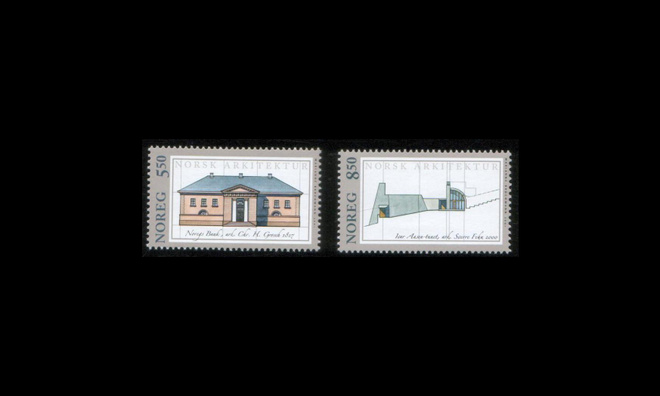 Norja 1387-8 ** Arkkitehtuuri (2001)