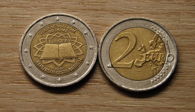 Itävalta 2 € 2007 Rooman Sopimus